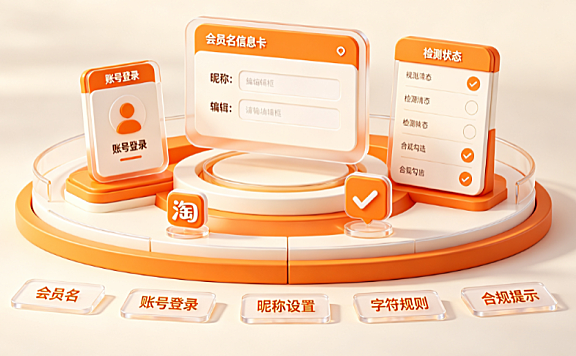 淘宝会员名就是淘宝账号吗取名规则是什么操作指南