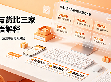 淘宝刷单货比三家的术语具体有哪些?
