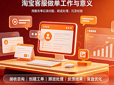 淘宝客服做单工作是什么意思?做单的意义是什么?