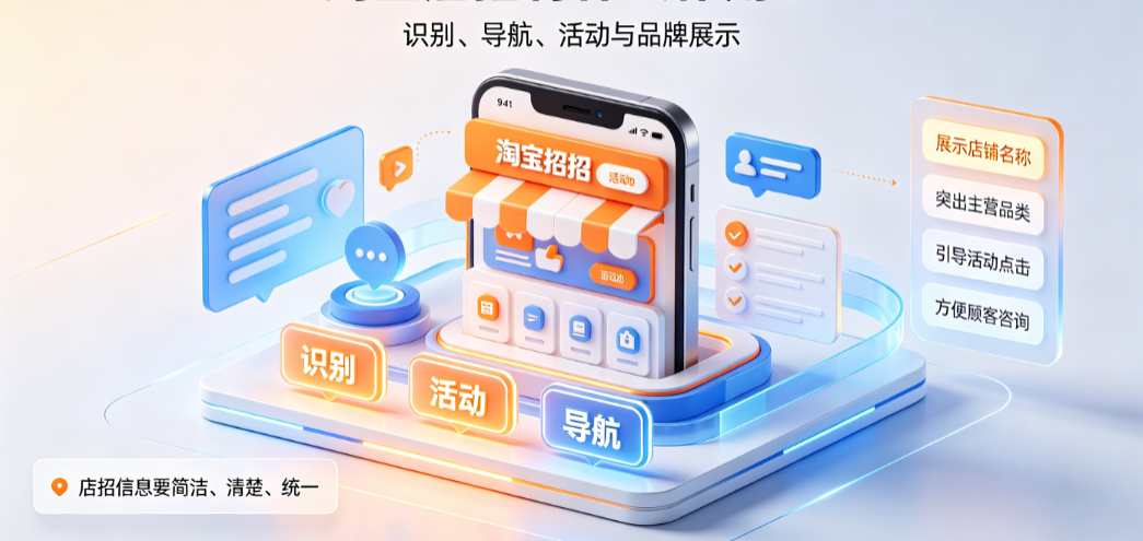淘宝店招怎么做?有什么作用?