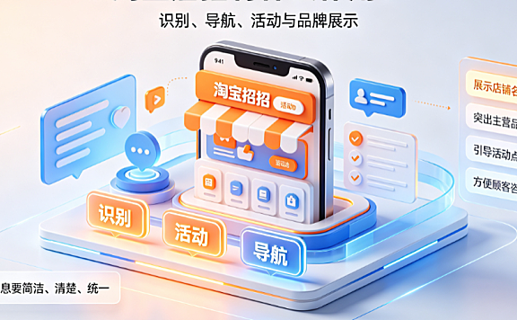淘宝店招怎么做?有什么作用?店铺门面设计实战指南