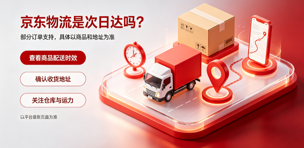 京东物流是次日达吗?通常要多久?