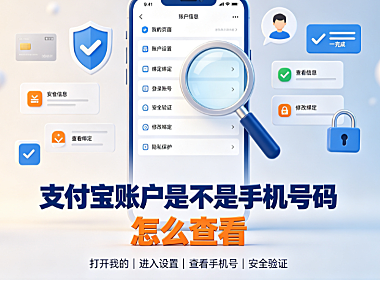 支付宝账户是不是手机号码?怎么查看?