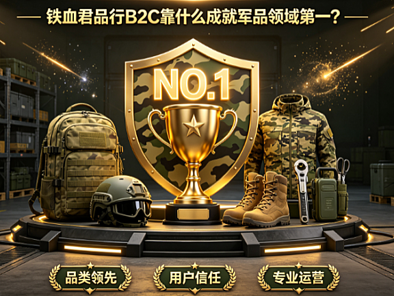 铁血君品行B2C靠什么成就军品领域第一?