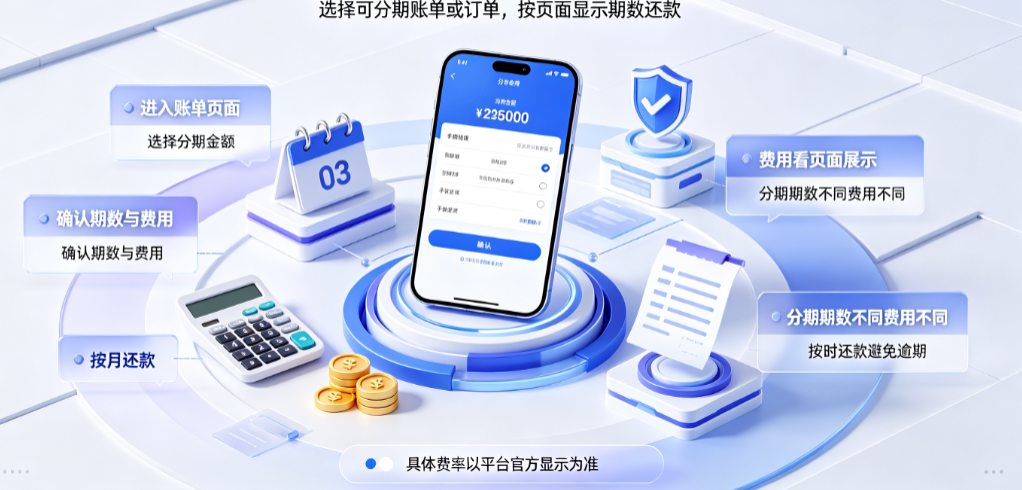 花呗分期付款是怎么分期?利息怎么算?