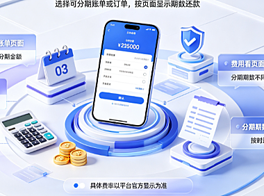 花呗分期付款是怎么分期?利息怎么算?