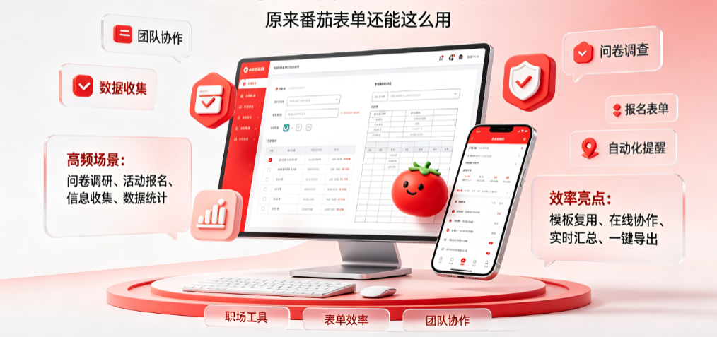 互联网员工必看!原来番茄表单还能这么用?