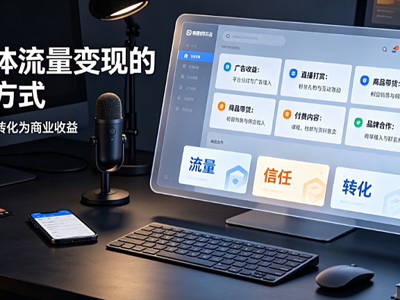 自媒体流量变现是什么意思?方式有哪些?