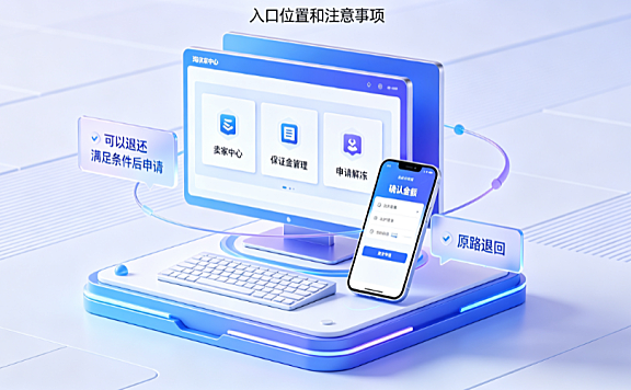 开淘宝店铺的保证金可以退吗?怎么退?全额解冻与避坑指南