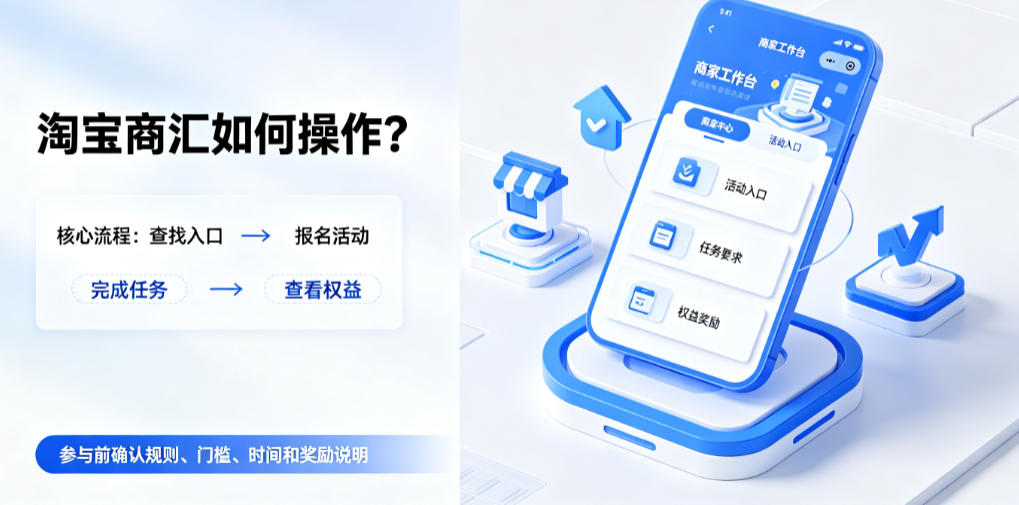 淘宝“商汇”如何操作,怎么玩?