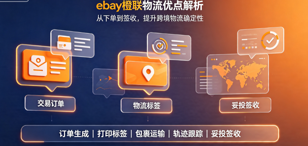 ebay为什么要用橙联?橙联物流的优点