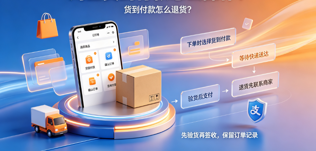 淘宝货到付款怎么操作?货到付款怎么退货?