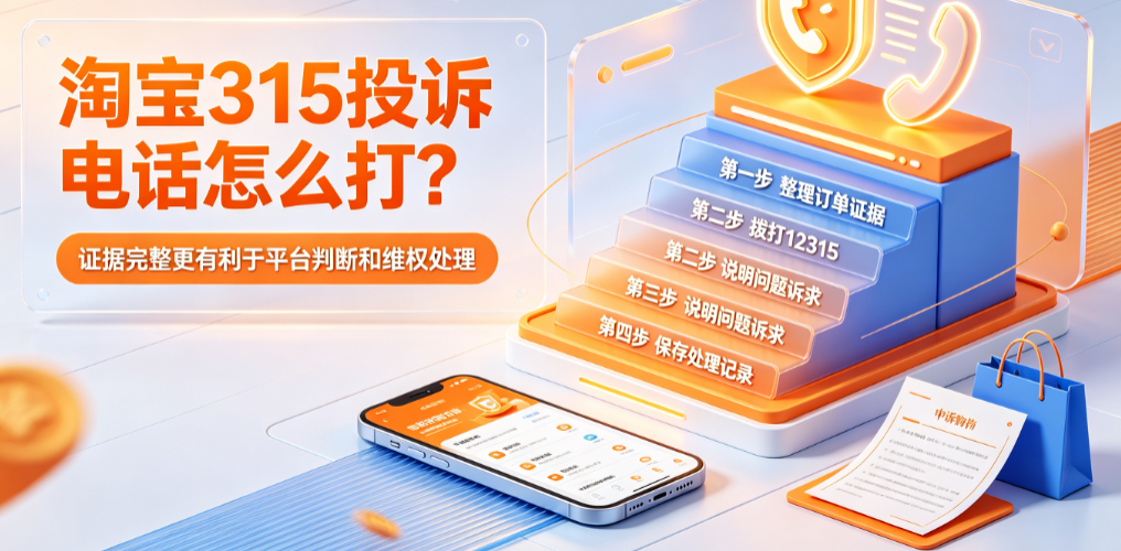 淘宝315投诉电话怎么打?对商家有影响吗?