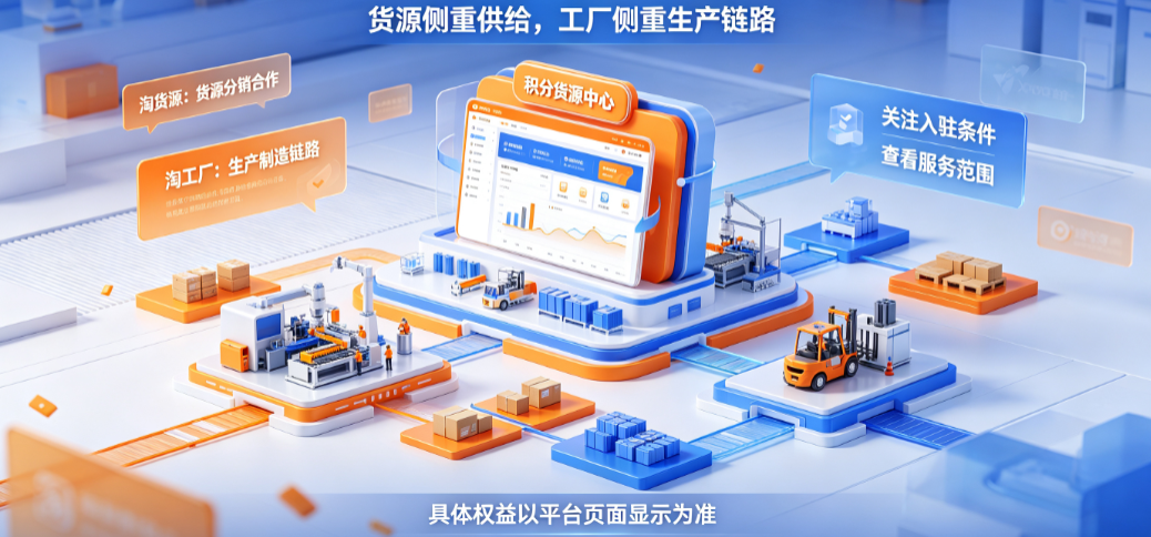 淘货源是什么意思?和淘工厂有何区别?