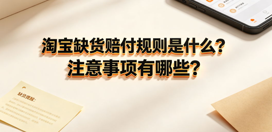 淘宝缺货赔付规则是什么?注意事项有哪些?