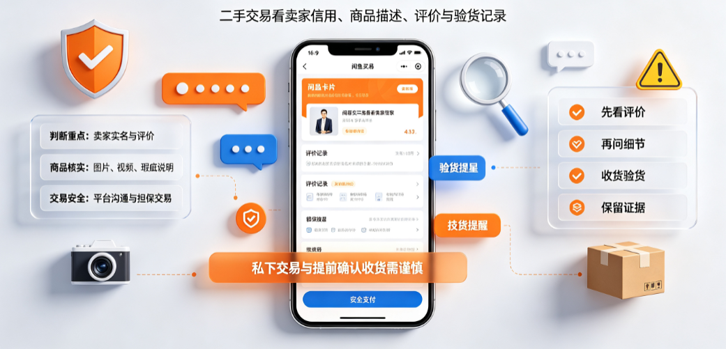 闲鱼买东西安全可靠吗?购物技巧有哪些?
