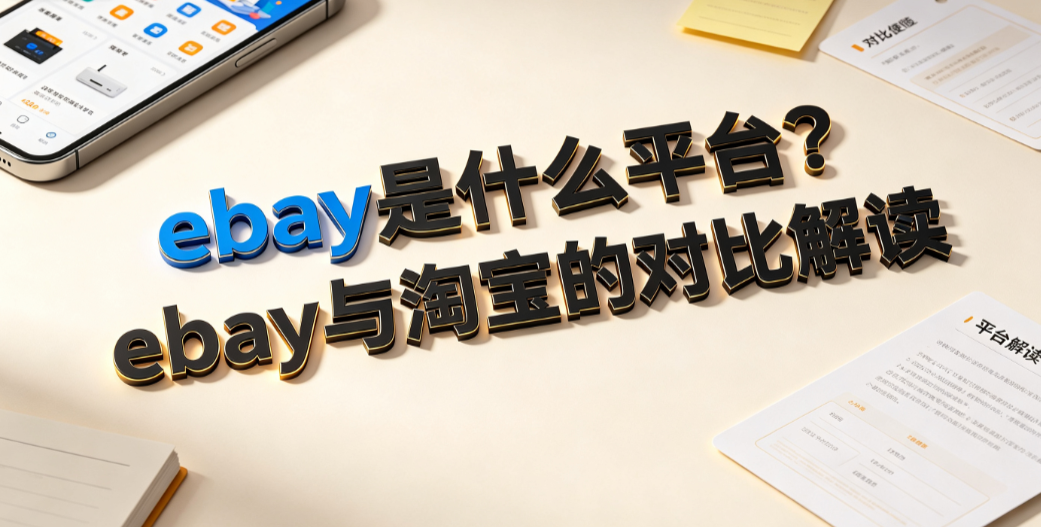 ebay是什么平台?ebay与淘宝的对比解读 跨境与国内电商指南