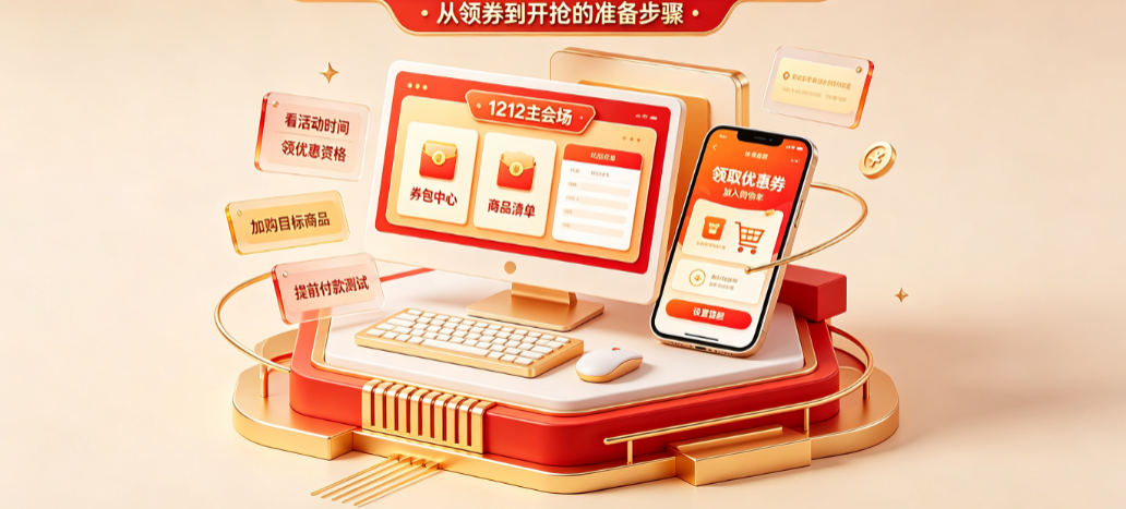 淘宝1212活动什么时候开始?怎么预热?