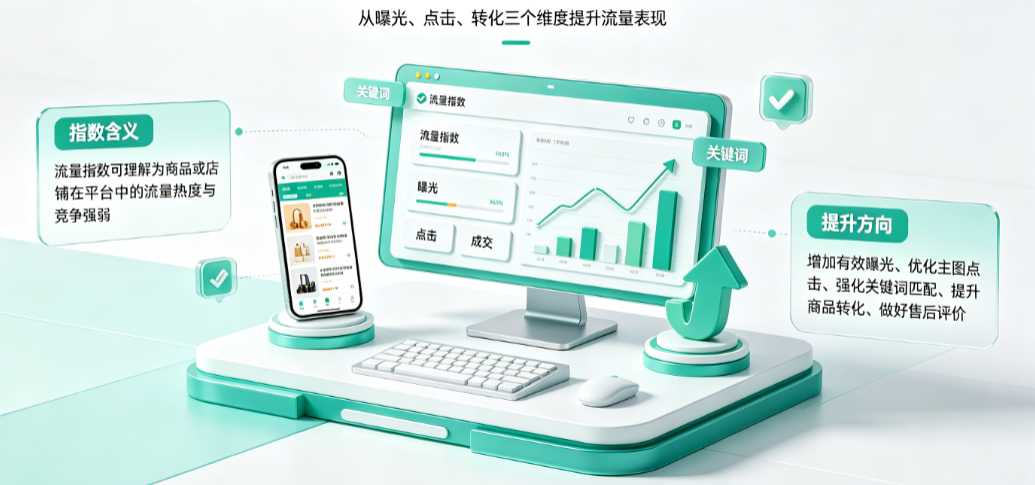 淘宝流量指数是什么?低怎么办?