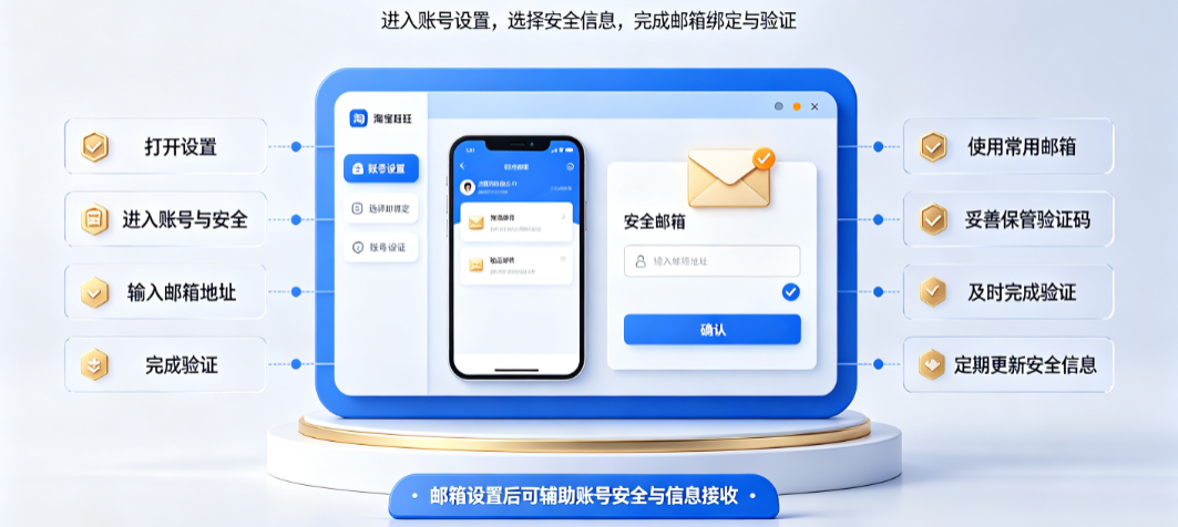 在淘宝旺旺如何设置电子邮箱?使用有何规则?