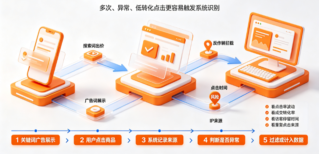 淘宝直通车恶意点击的原理是什么？