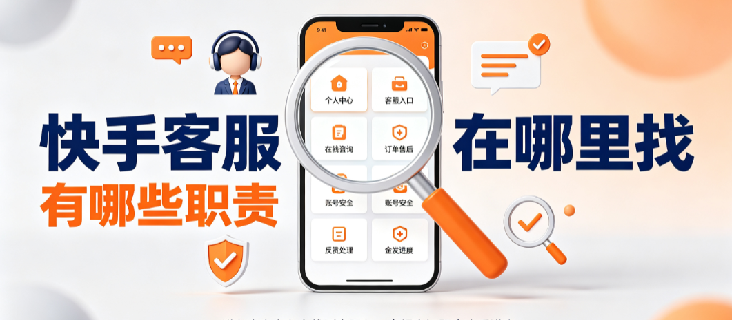 快手客服在哪里找?有哪些职责? 官方联络与维权指南
