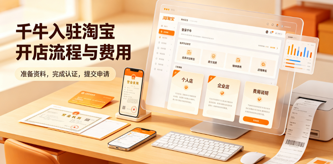 千牛上开店怎样入驻淘宝?需要多少钱?_新手开店资金指南