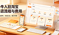 千牛上开店怎样入驻淘宝?需要多少钱?_新手开店资金指南