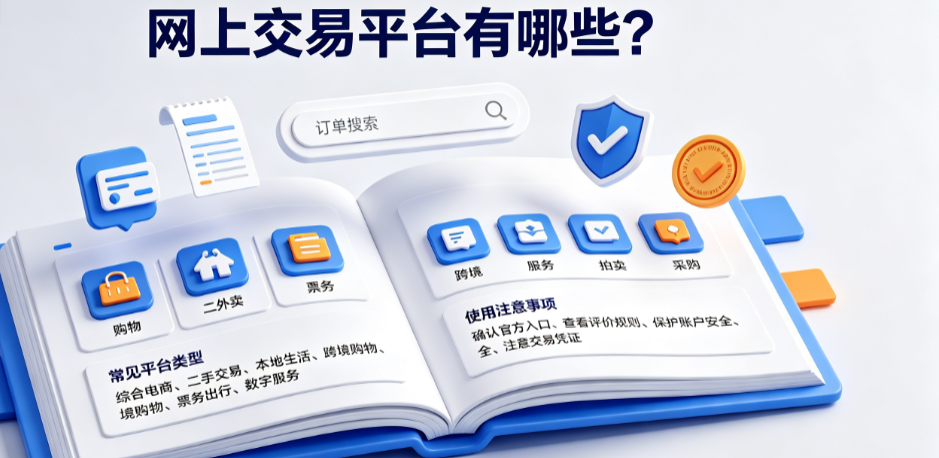 网上交易平台有哪些?附平台信息