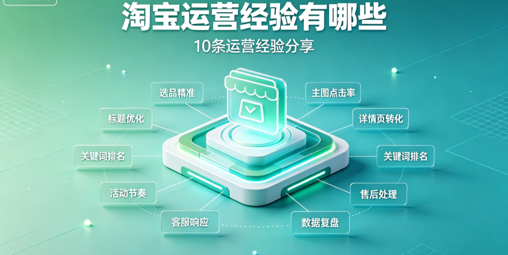 淘宝运营经验有哪些?10运营经验分享