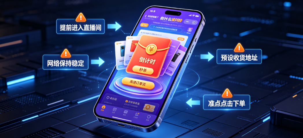 淘宝直播怎么快速抢拍?有什么技巧吗?