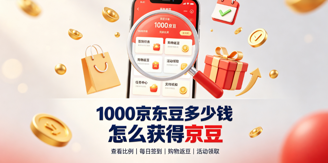 1000京东豆多少钱?怎么获得京豆?