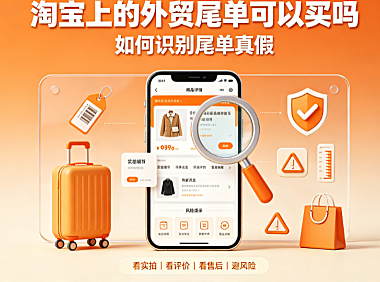 淘宝上的外贸尾单可以买吗?如何识别尾单真假?专业避坑指南