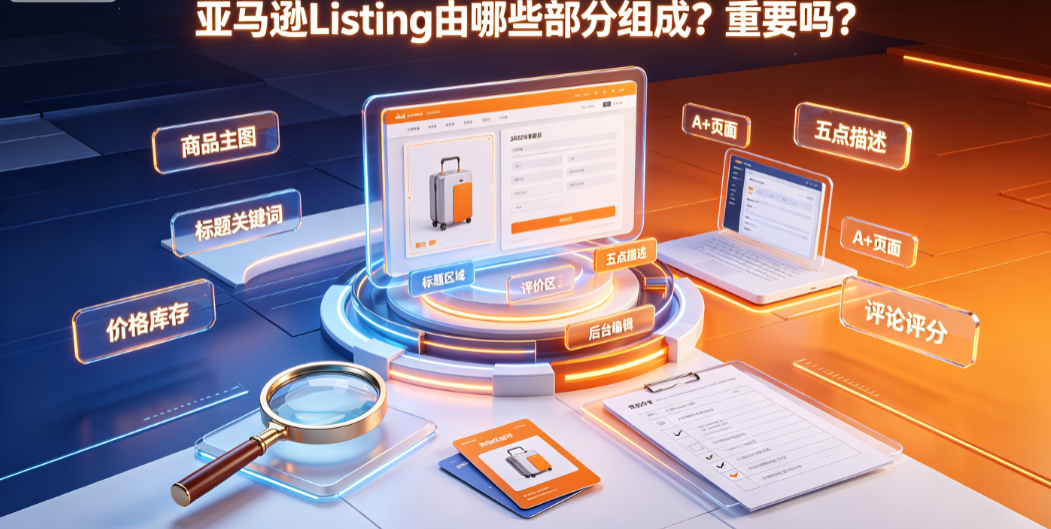 亚马逊listing有哪些部分组成?重要吗?
