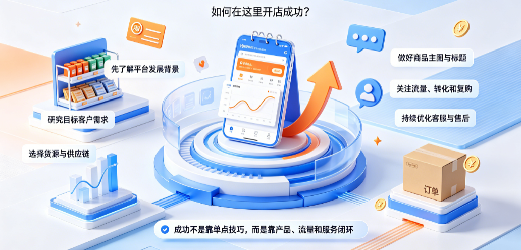 淘宝网多少年了?如何在这里开店成功?