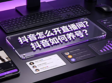 抖音怎么开直播间？抖音如何养号？完整操作与权重指南