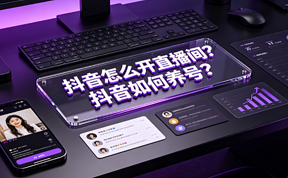 抖音怎么开直播间?抖音如何养号?完整操作与权重指南