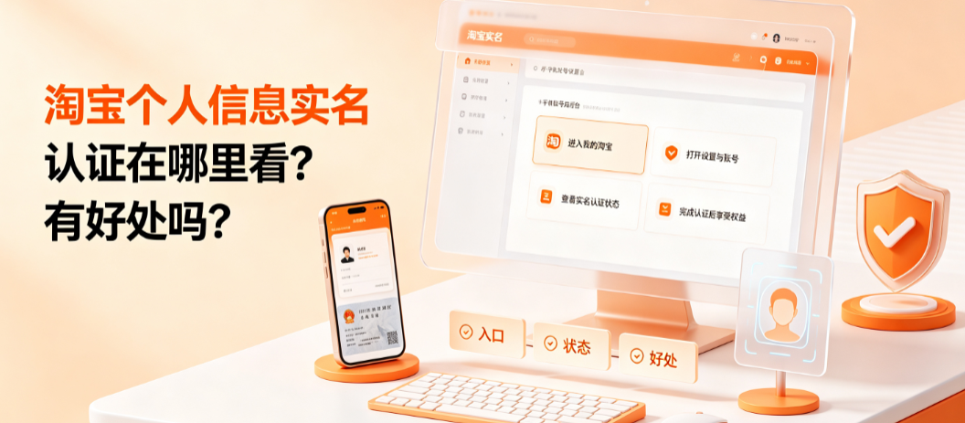 淘宝个人信息实名认证在哪里看有好处吗?全路径解析