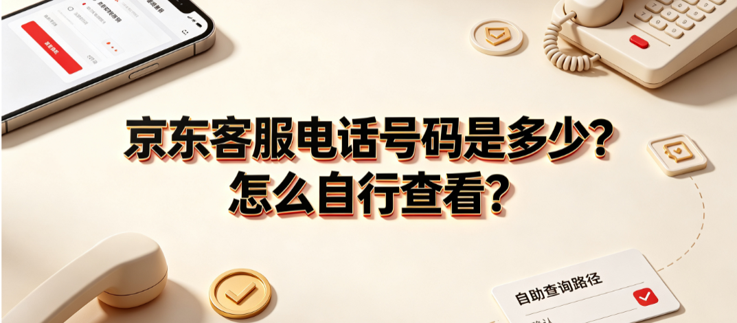 京东客服电话号码是多少?怎么自行查看?