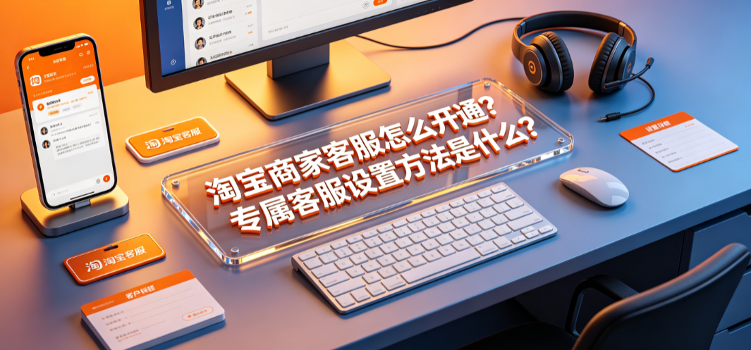 淘宝商家客服怎么开通？专属客服设置方法是什么？