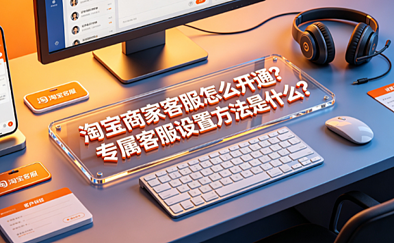 淘宝商家客服怎么开通？专属客服设置方法是什么？