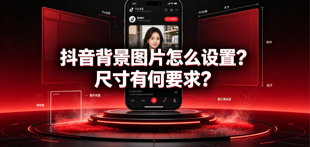 抖音背景图片怎么设置?尺寸有何要求?