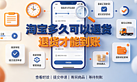 淘宝多久可以退货_退货才能到账时效全解析