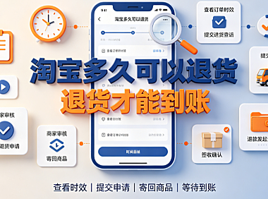 淘宝多久可以退货_退货才能到账时效全解析