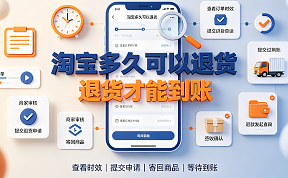 淘宝多久可以退货_退货才能到账时效全解析