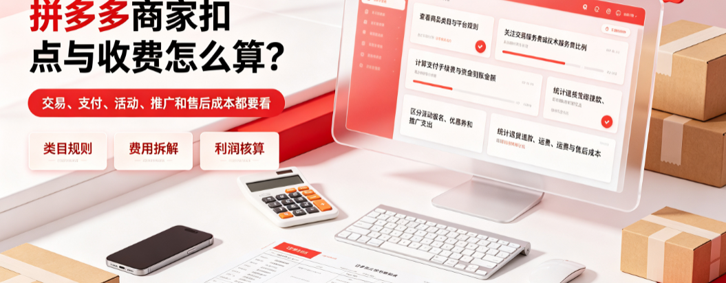 拼多多商家扣点多少?卖东西怎么收费?