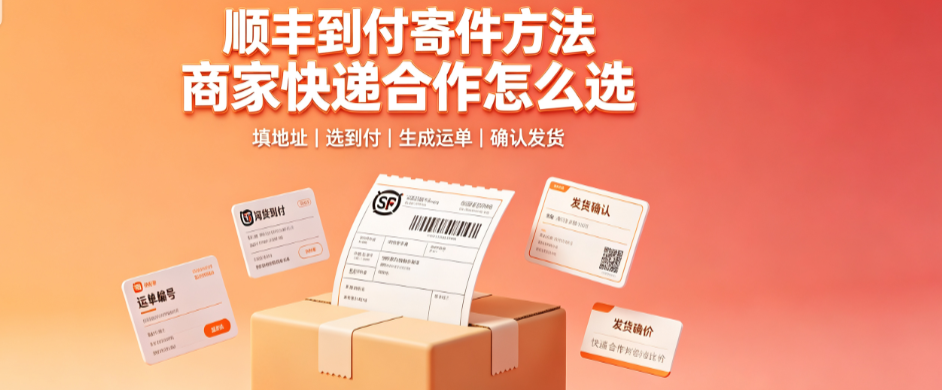 淘宝顺丰到付怎么寄?商家如何选择快递合作?