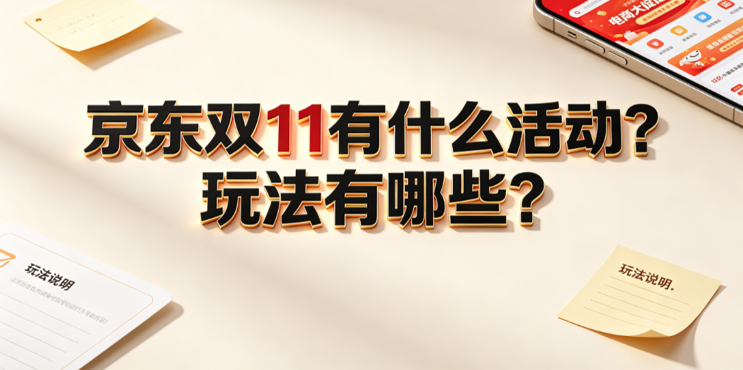 京东双11有什么活动?玩法有哪些? 核心机制与实操指南
