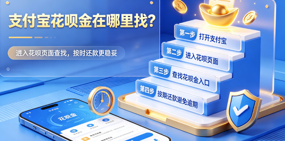 支付宝花呗金在哪里找?逾期有什么后果?