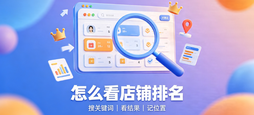 淘宝店铺搜索排名在哪看?宝贝排名咋看?